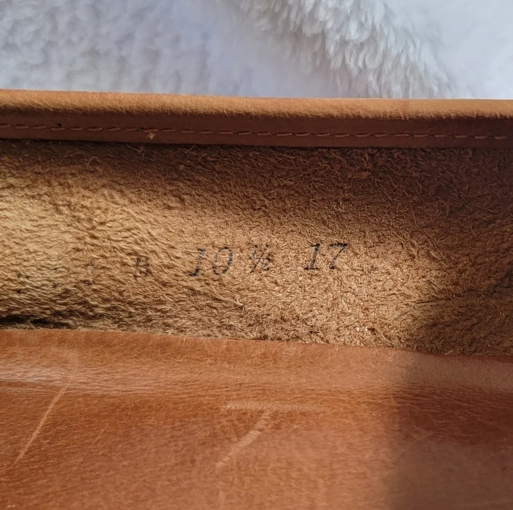 10.5 VTG Cole Haan Woven Old Money Leather Loafers Moccosins Vacation Resort